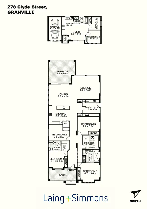 Floorplan of Homely house listing, 278 Clyde Street, Granville NSW 2142
