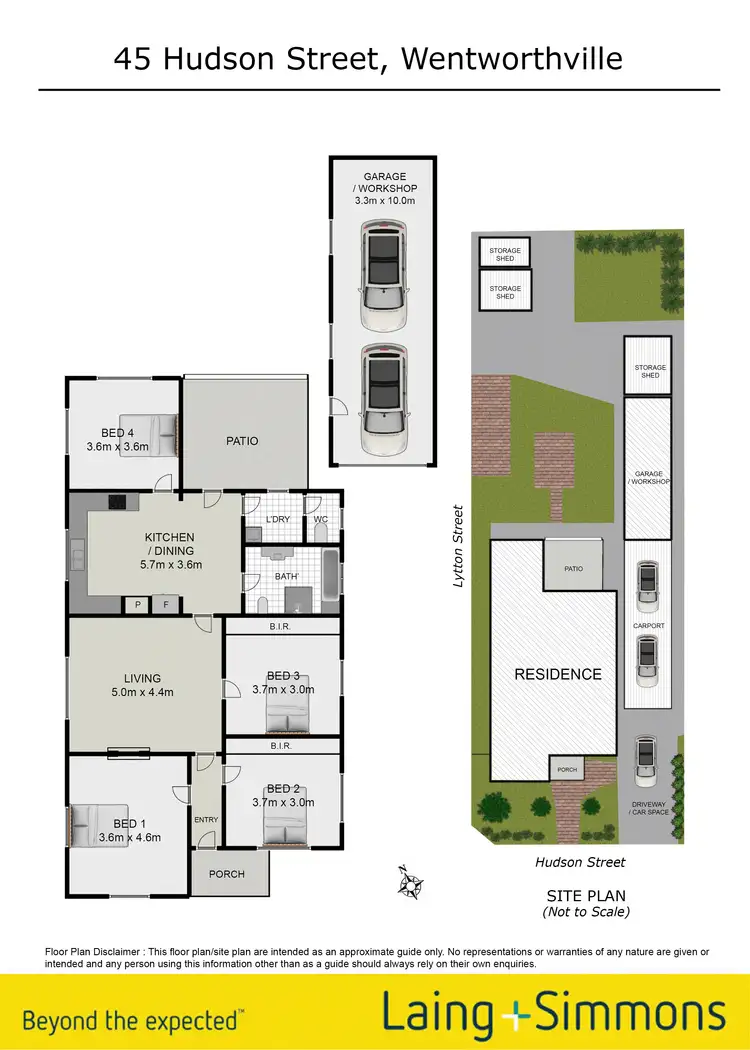 Floorplan of Homely house listing, 45 Hudson Street, Wentworthville NSW 2145