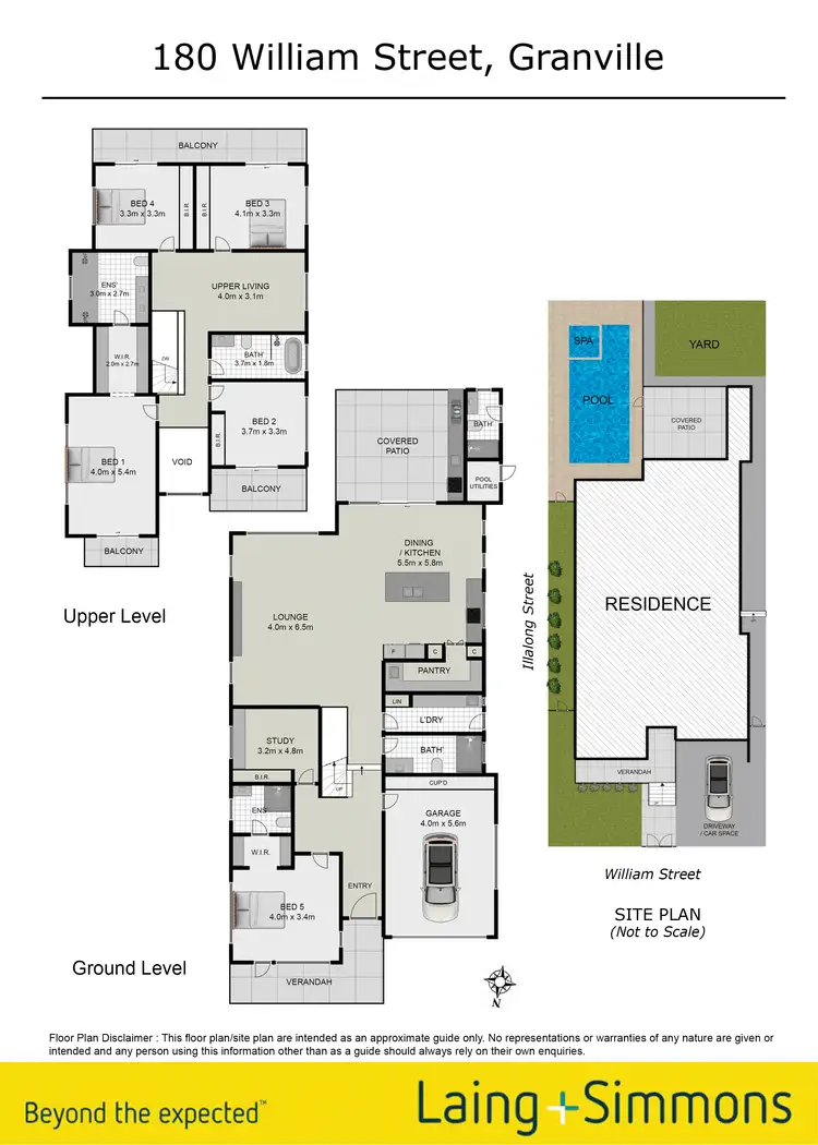 Floorplan of Homely house listing, 180 William Street, Granville NSW 2142