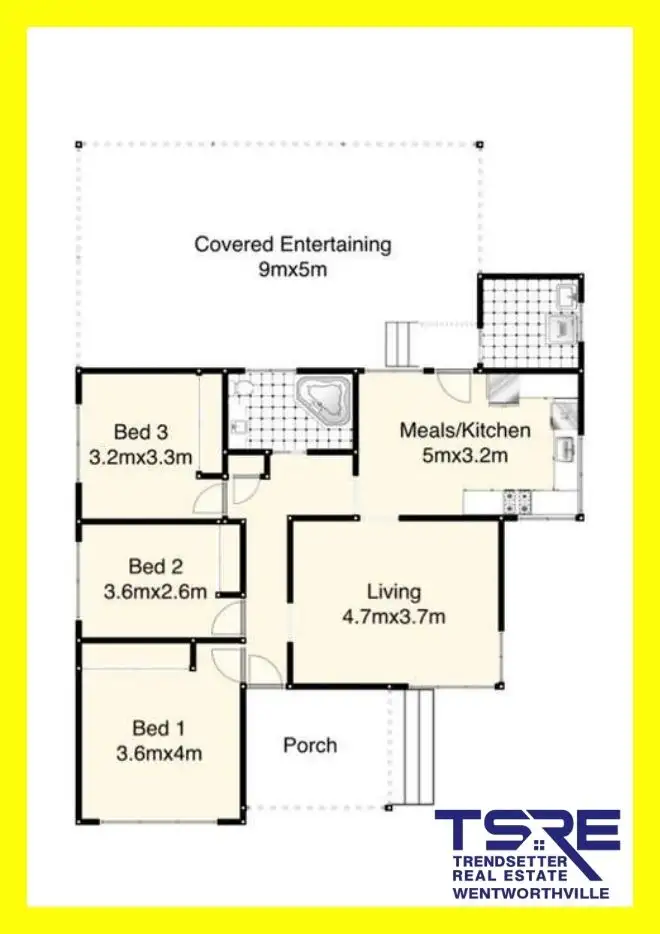 Floorplan of Homely house listing, 39 Kimberley Street, Rooty Hill NSW 2766