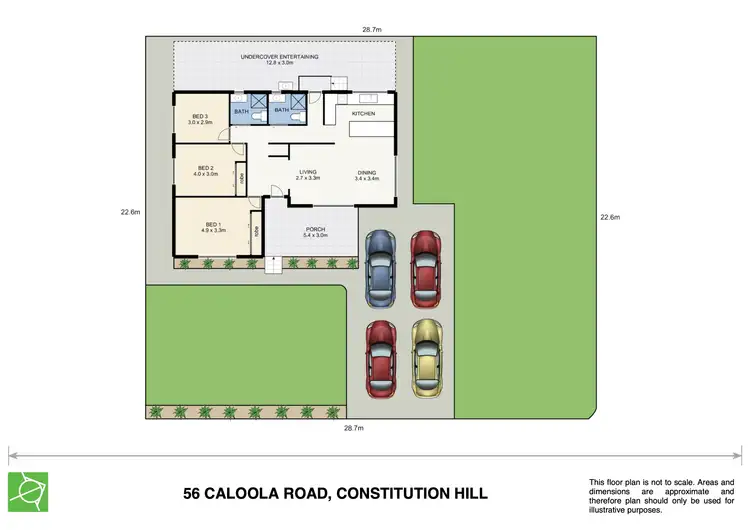 Floorplan of Homely house listing, 56 Caloola Road, Constitution Hill NSW 2145