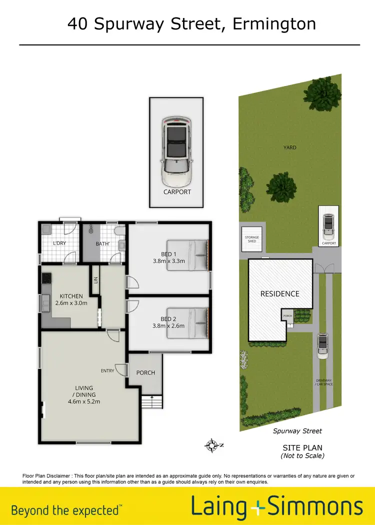 Floorplan of Homely house listing, 40 Spurway Street, Ermington NSW 2115