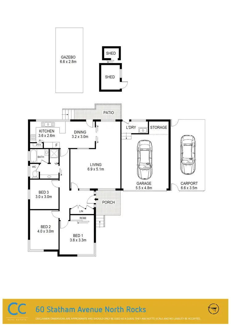 Floorplan of Homely house listing, 60 Statham Avenue, North Rocks NSW 2151