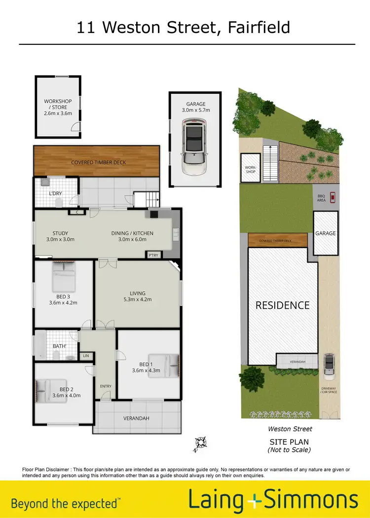 Floorplan of Homely house listing, 11 Weston Street, Fairfield NSW 2165