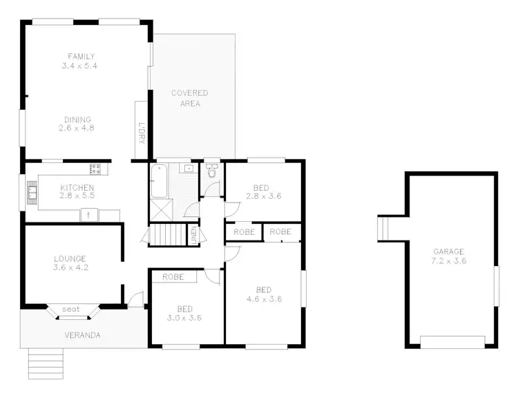 Floorplan of Homely house listing, 51 Exmouth Road, Kanahooka NSW 2530