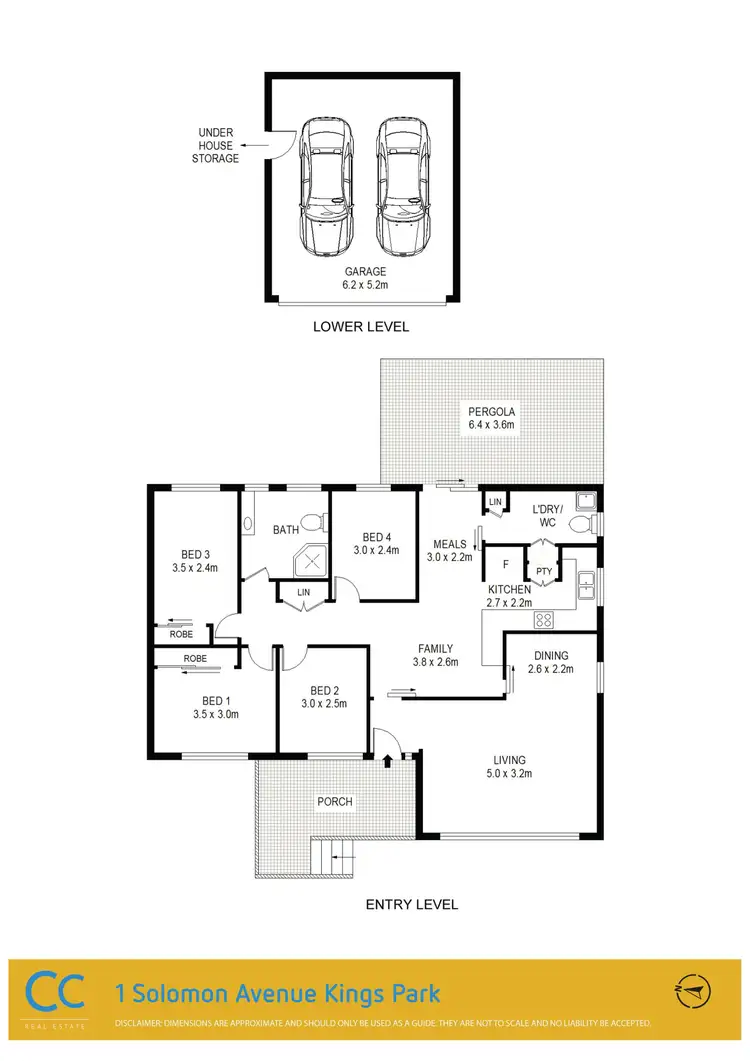 Floorplan of Homely house listing, 1 Solomon Ave, Kings Park NSW 2148