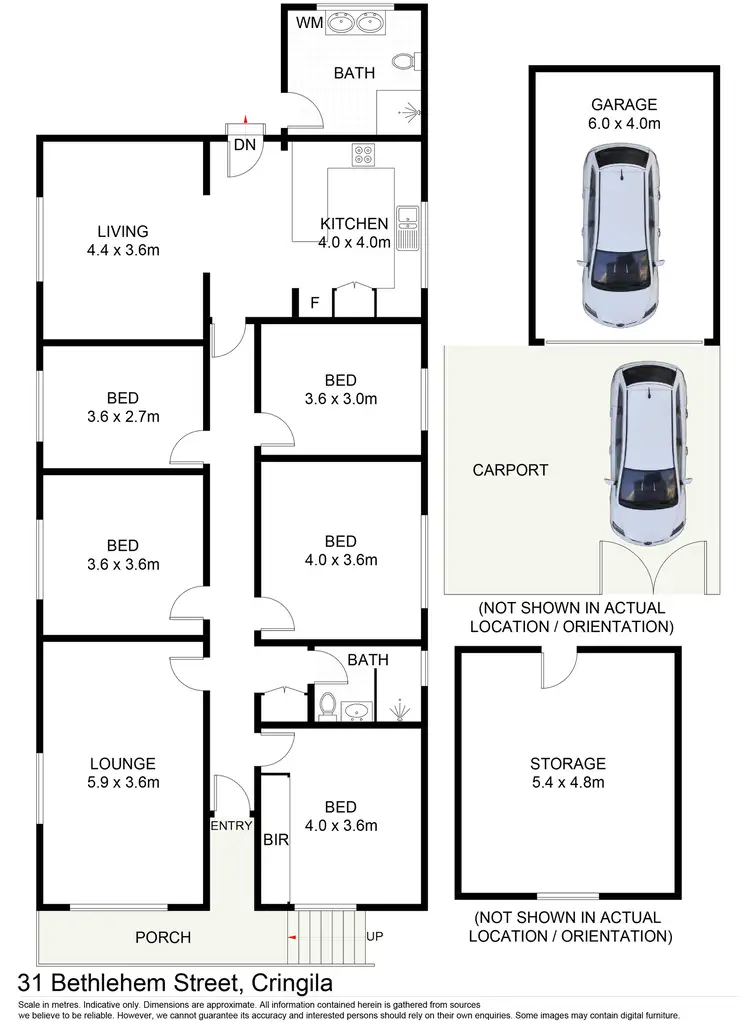 Floorplan of Homely house listing, 31 Bethlehem St, Cringila NSW 2502