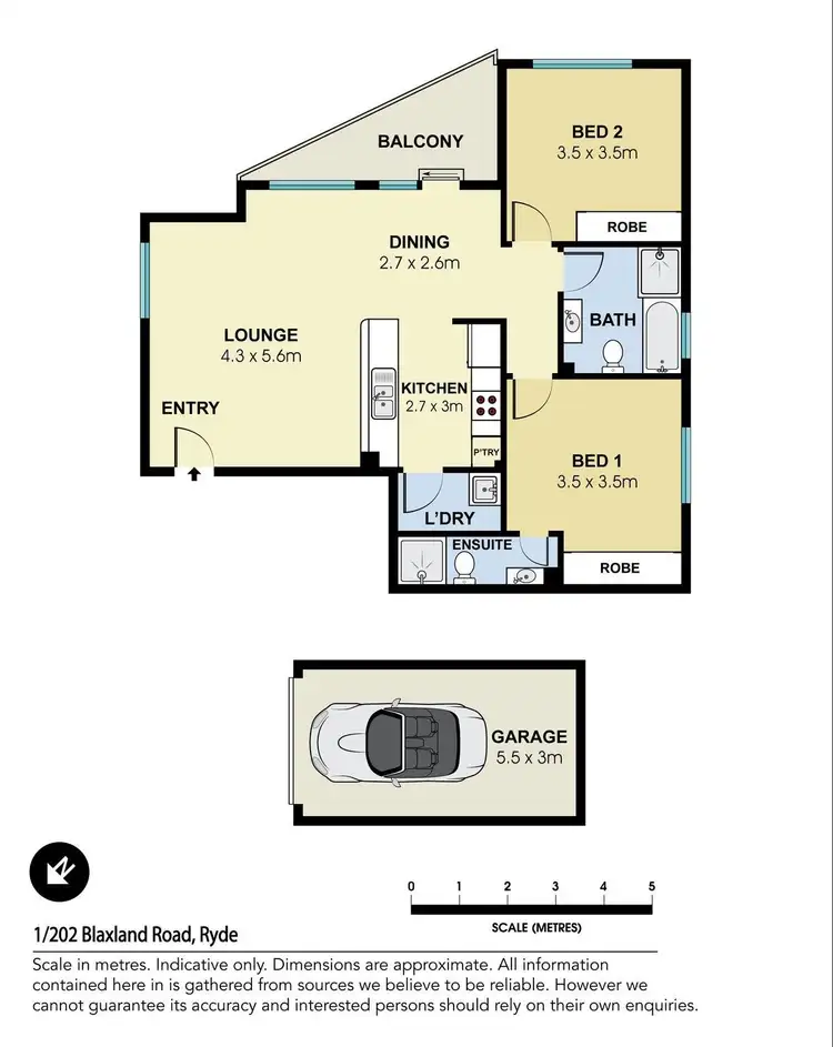 Floorplan of Homely apartment listing, 1/194-202 Blaxland Rd, Ryde NSW 2112