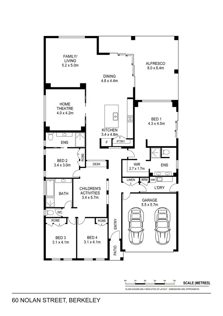 Floorplan of Homely house listing, 60 Nolan Street, Berkeley NSW 2506