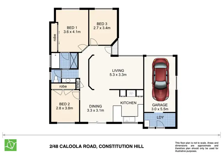 Floorplan of Homely house listing, 2/48 Caloola Road, Constitution Hill NSW 2145