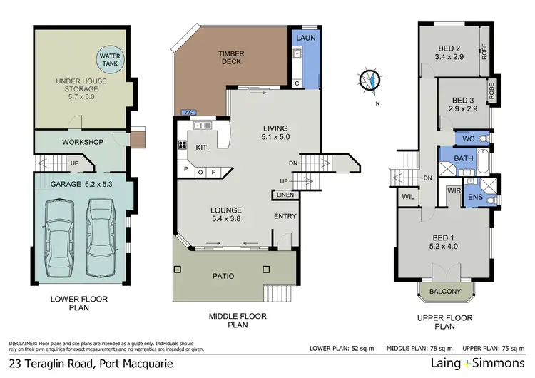 Floorplan of Homely house listing, 23 Teraglin Road, Port Macquarie NSW 2444