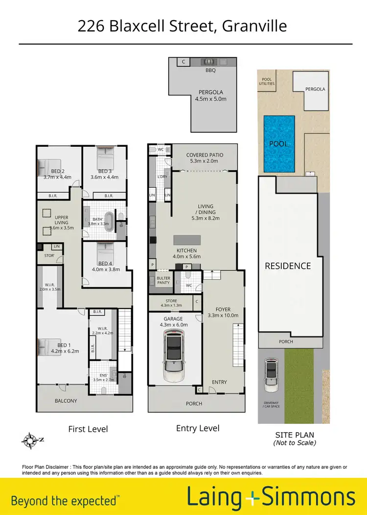Floorplan of Homely house listing, 226 Blaxcell Street, Granville NSW 2142