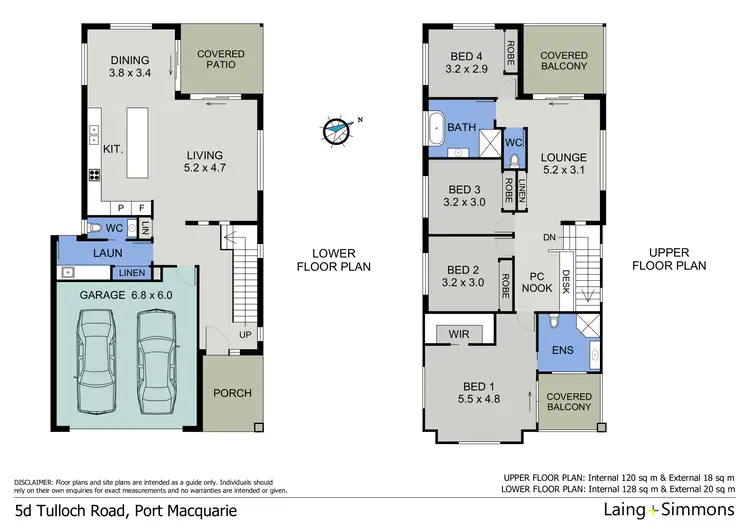 Floorplan of Homely house listing, 5D Tulloch Road, Port Macquarie NSW 2444
