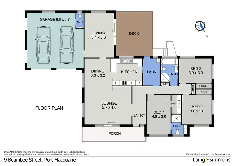 Floorplan of Homely house listing, 9 Boambee Street, Port Macquarie NSW 2444