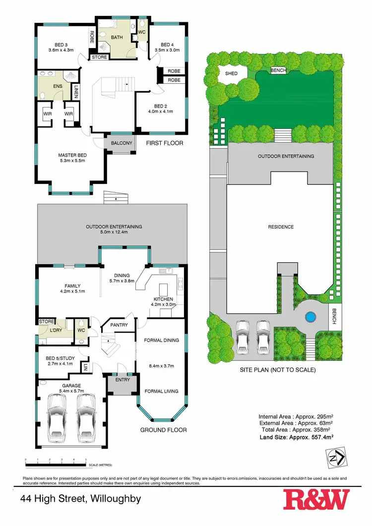 Floorplan of Homely house listing, 44 High Street, Willoughby NSW 2068