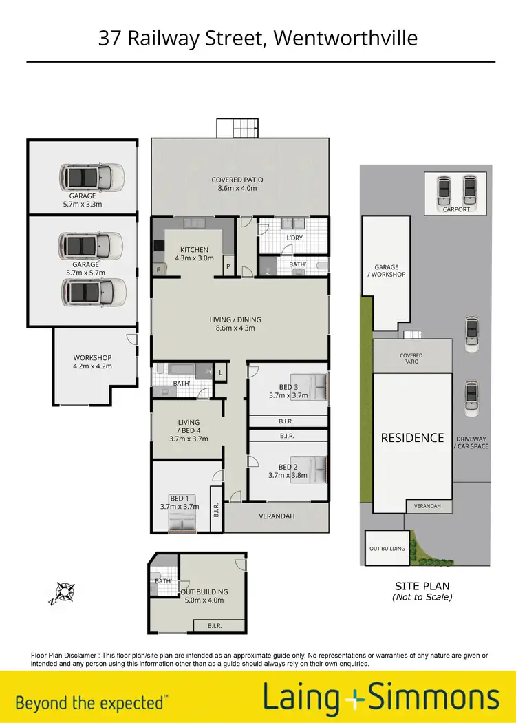 Floorplan of Homely house listing, 37 Railway Street, Wentworthville NSW 2145