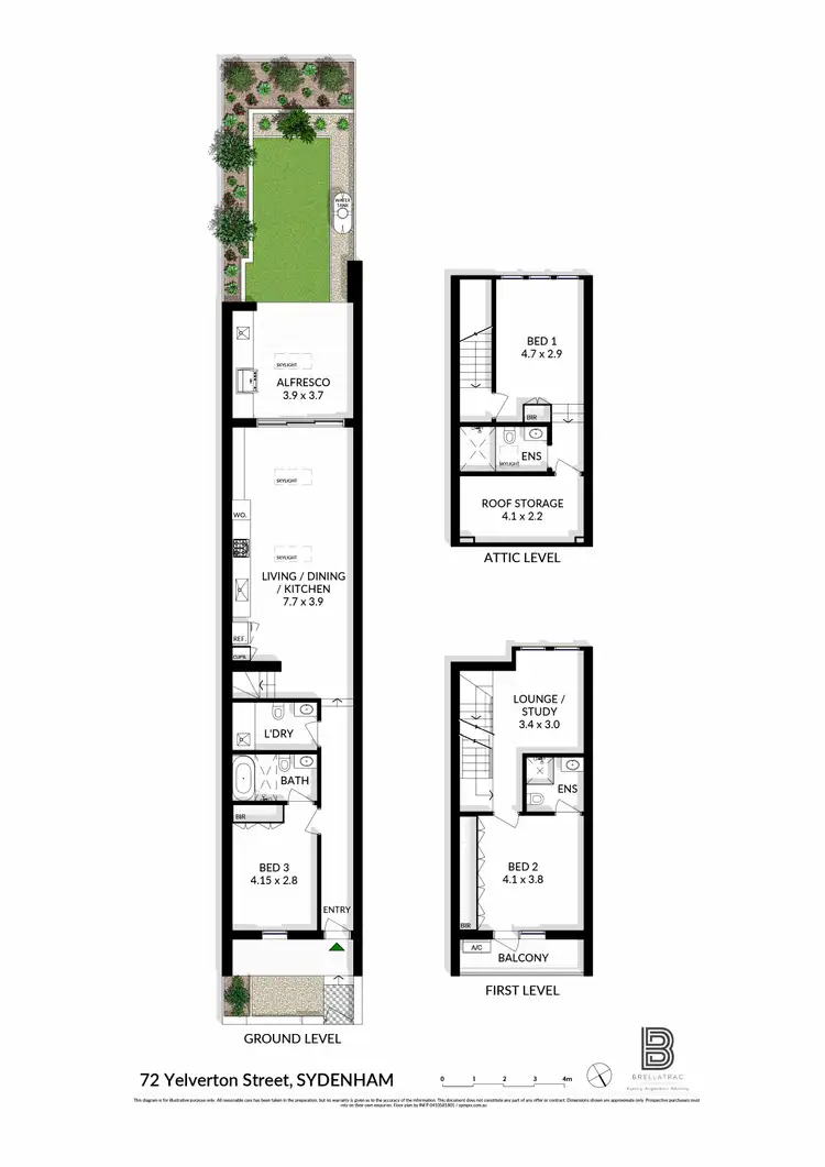 Floorplan of Homely house listing, 72 Yelverton St, Sydenham NSW 2044