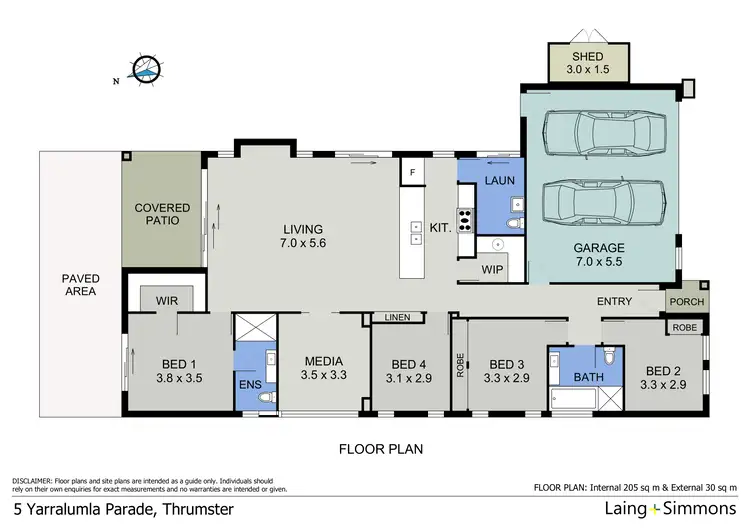 Floorplan of Homely house listing, 5 Yarralumla Parade, Port Macquarie NSW 2444