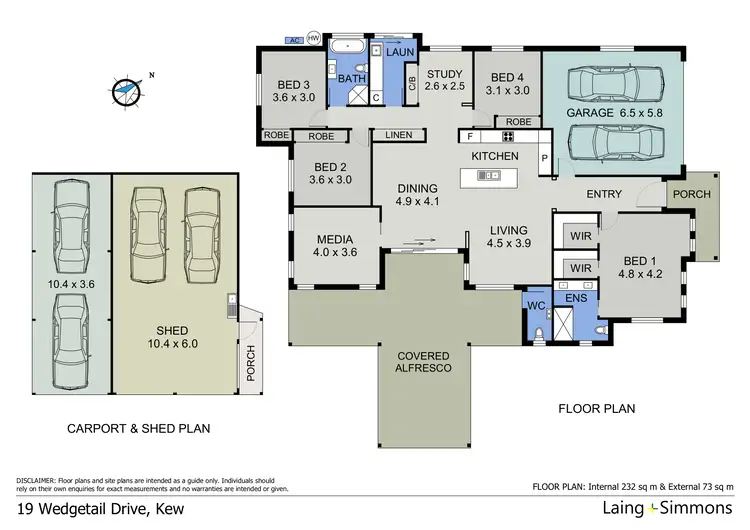 Floorplan of Homely house listing, 19 Wedgetail Drive, Kew NSW 2439