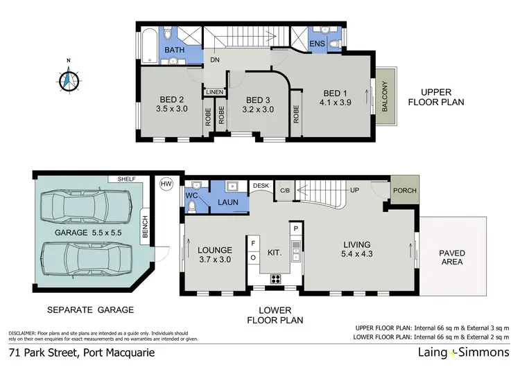 Floorplan of Homely house listing, 71 Park Street, Port Macquarie NSW 2444