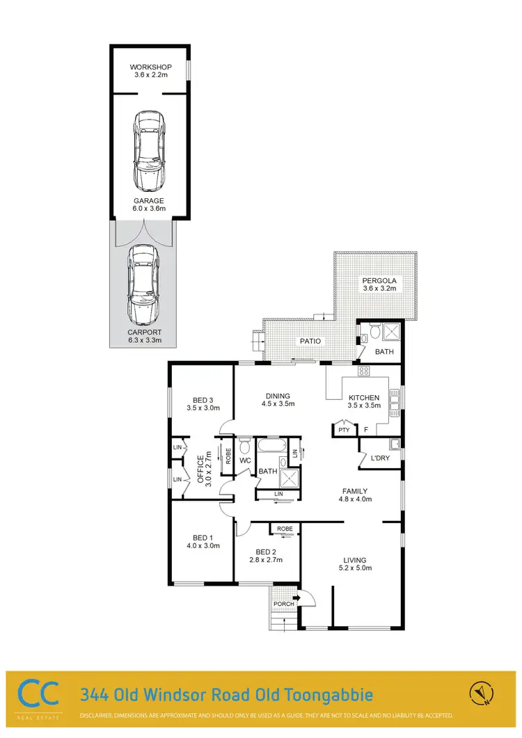 Floorplan of Homely house listing, 344 Old Windsor Road, Old Toongabbie NSW 2146