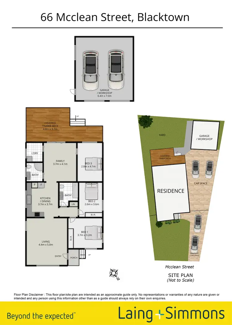 Floorplan of Homely house listing, 66 McClean Street, Blacktown NSW 2148