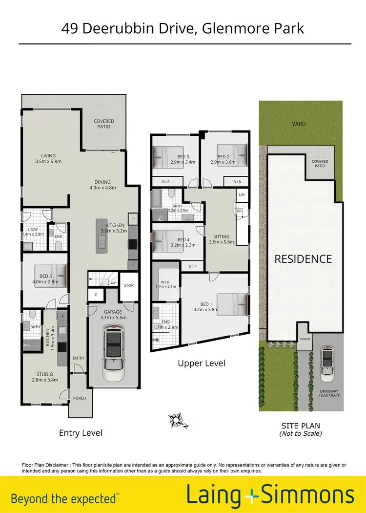 Floorplan of Homely house listing, 49 Deerubbin Drive, Glenmore Park NSW 2745