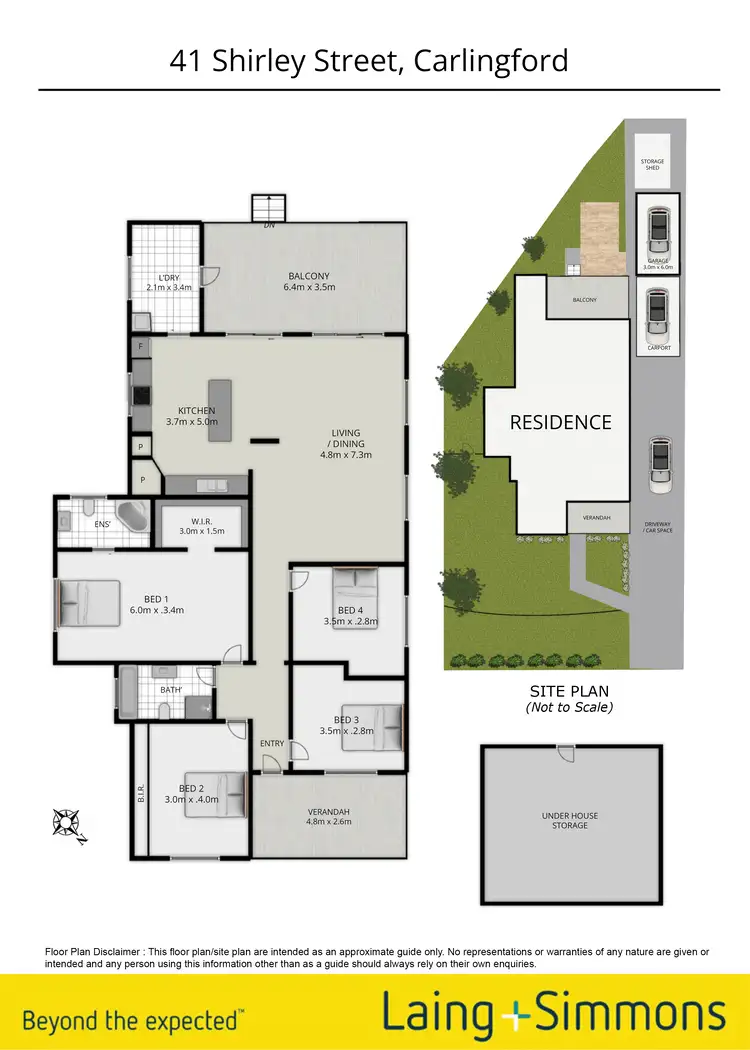 Floorplan of Homely house listing, 41 Shirley Street, Carlingford NSW 2118