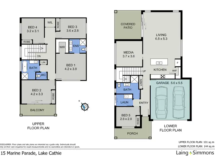Floorplan of Homely house listing, 15 Marine Parade, Lake Cathie NSW 2445