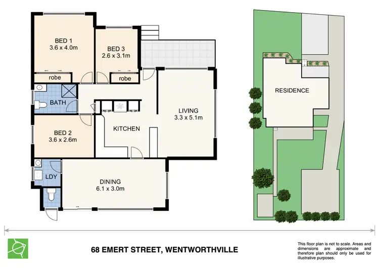 Floorplan of Homely house listing, 68 Emert Street, Wentworthville NSW 2145