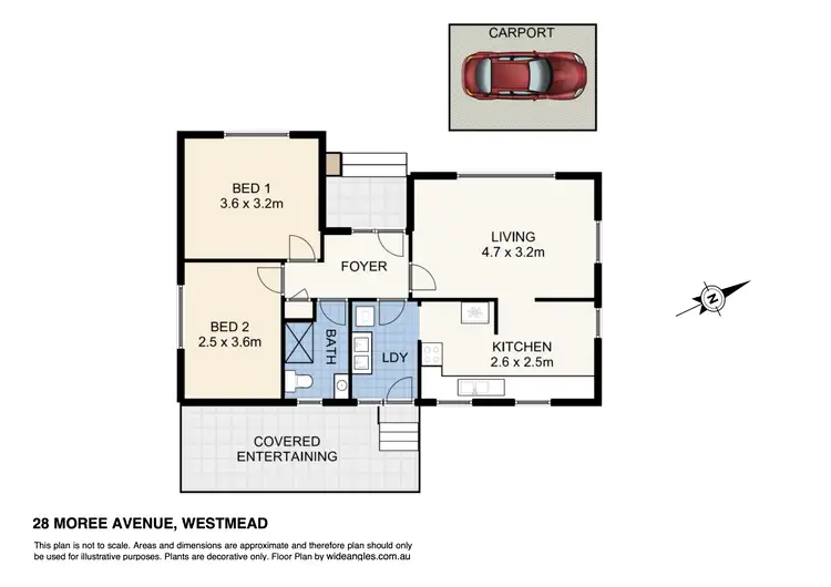 Floorplan of Homely house listing, 28 Moree Avenue, Westmead NSW 2145
