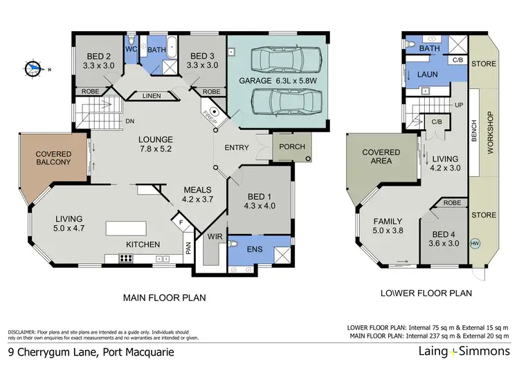 Floorplan of Homely house listing, 9 Cherrygum Lane, Port Macquarie NSW 2444