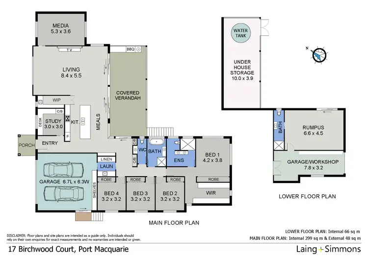 Floorplan of Homely house listing, 17 Birchwood Court, Port Macquarie NSW 2444