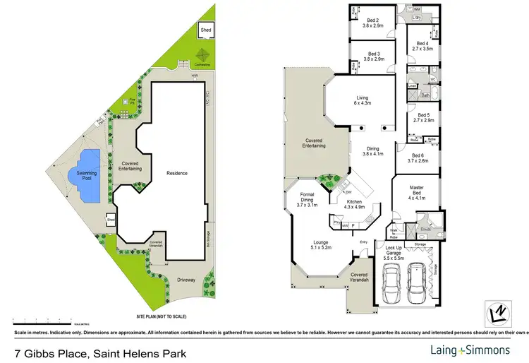 Floorplan of Homely house listing, 7 Gibbs Place, St Helens Park NSW 2560