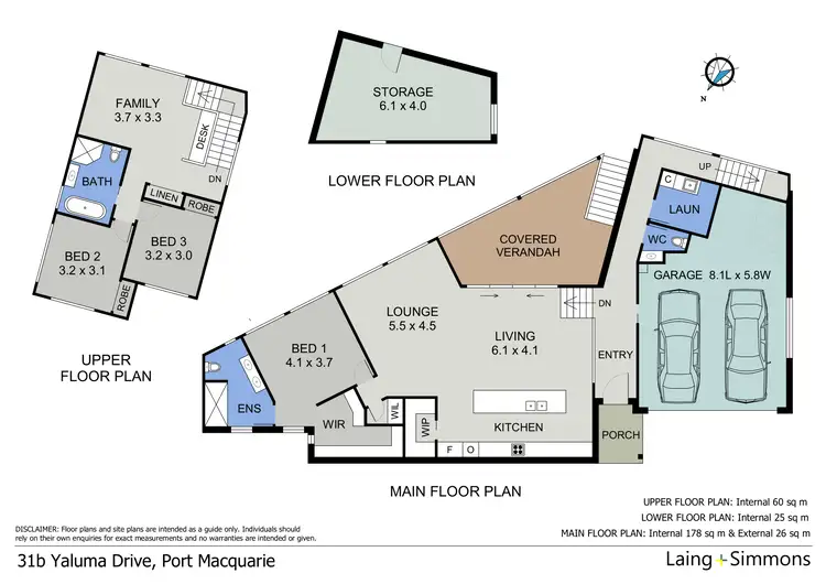 Floorplan of Homely house listing, 31B Yaluma Drive, Port Macquarie NSW 2444