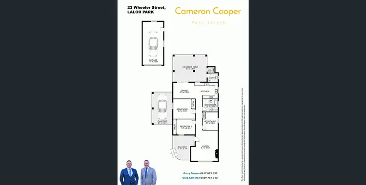 Floorplan of Homely house listing, 23 Wheeler St, Lalor Park NSW 2147