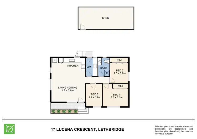 Floorplan of Homely house listing, 17 Lucena Crescent, Lethbridge Park NSW 2770