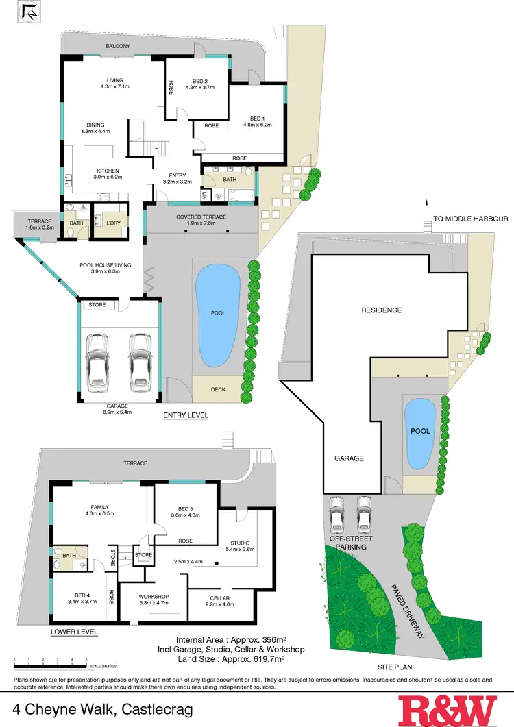 Floorplan of Homely house listing, 4 Cheyne Walk, Castlecrag NSW 2068
