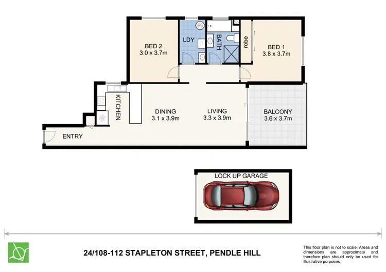 Floorplan of Homely unit listing, 24/108-112 Stapleton Street, Pendle Hill NSW 2145
