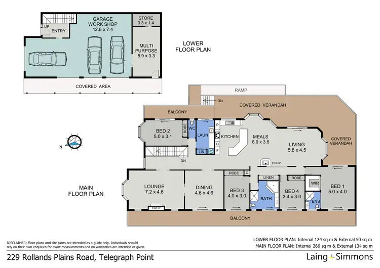 Floorplan of Homely house listing, 229 Rollands Plains Road, Telegraph Point NSW 2441