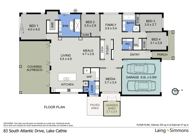 Floorplan of Homely house listing, 83 South Atlantic Drive, Lake Cathie NSW 2445