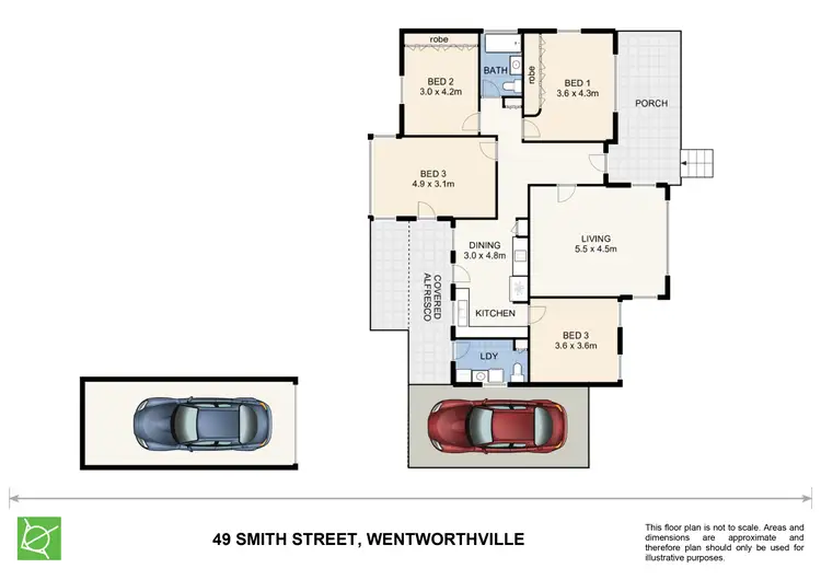 Floorplan of Homely house listing, 49 Smith Street, Wentworthville NSW 2145