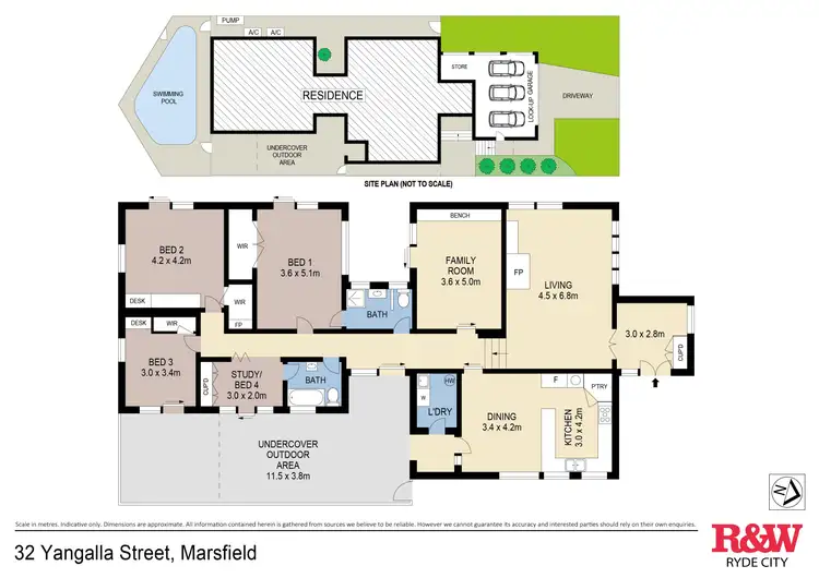 Floorplan of Homely house listing, 32 Yangalla Street, Marsfield NSW 2122