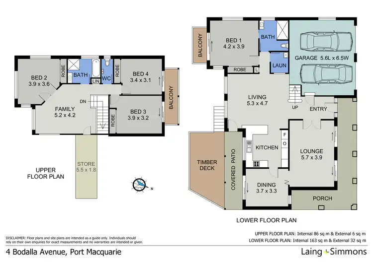 Floorplan of Homely house listing, 4 Bodalla Avenue, Port Macquarie NSW 2444