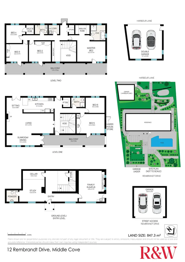 Floorplan of Homely house listing, 12 Rembrandt Drive, Middle Cove NSW 2068