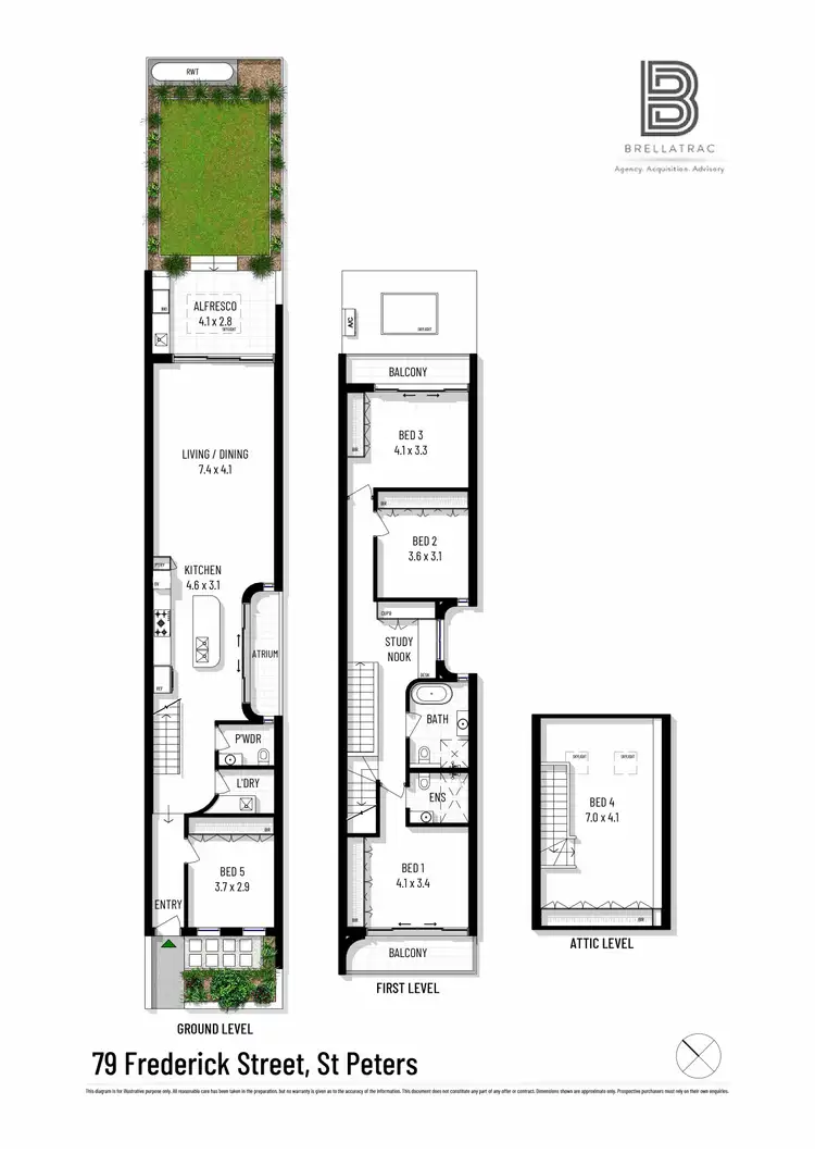 Floorplan of Homely house listing, 79 Frederick St, St Peters NSW 2044