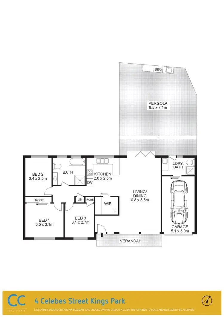 Floorplan of Homely house listing, 4 Celebes Street, Kings Park NSW 2148