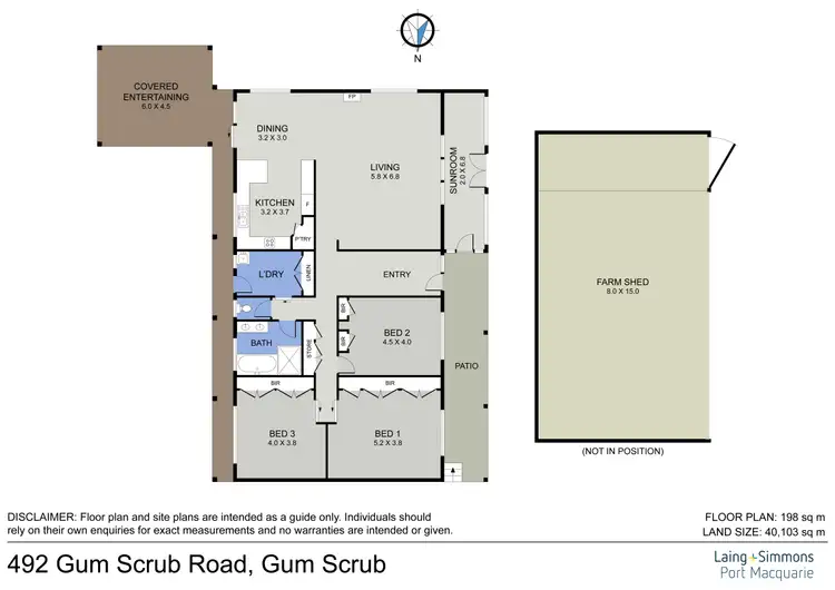 Floorplan of Homely house listing, 492 Gum Scrub Road, Gum Scrub NSW 2441