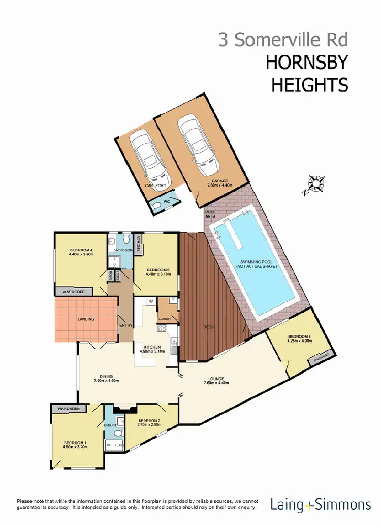 Floorplan of Homely house listing, 3 Somerville Road, Hornsby Heights NSW 2077