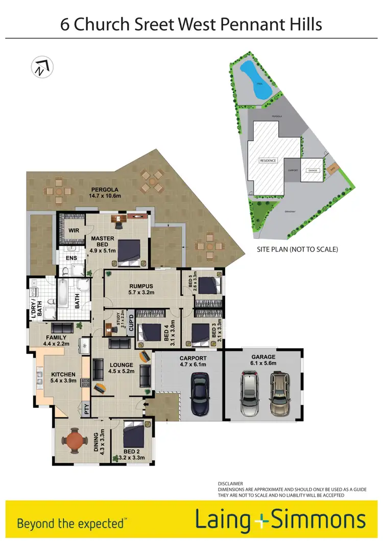 Floorplan of Homely house listing, 6 Church Street, West Pennant Hills NSW 2125
